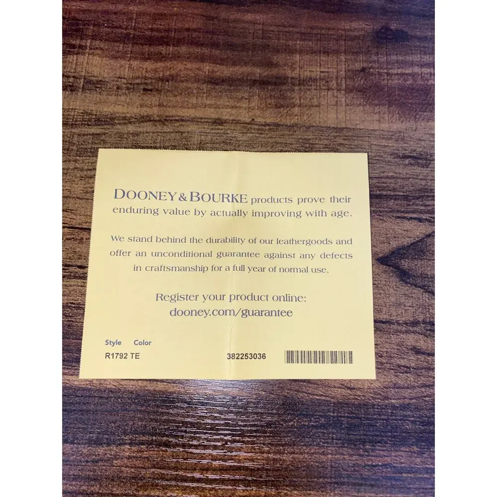 Dooney & Bourke Teal Pebble Leather Zip Around Crossbody Wallet NWT - Picture 7 of 12